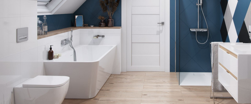 Excellent Krotos wylewka wannowa kaskadowa chrom połysk AREX.8025CR