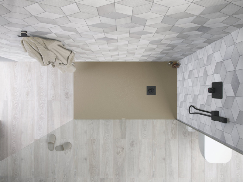 Excellent Arda brodzik kwadratowy niski 90x90 kompozyt cappucino BREX.1502.090.090.CAN