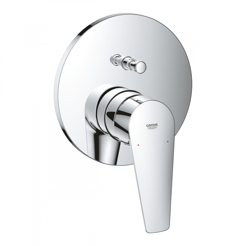 Grohe BauEdge bateria prysznicowo-wannowa podtynkowa chrom połysk 24162001