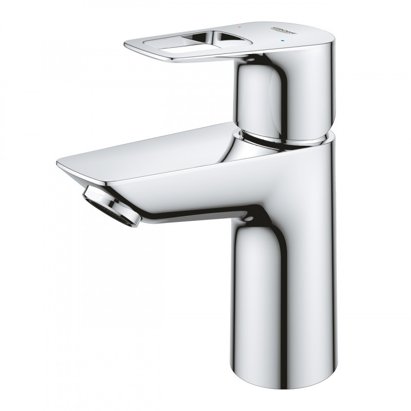 Grohe BauLoop M bateria umywalkowa z korkiem klik-klak chrom połysk 23886001