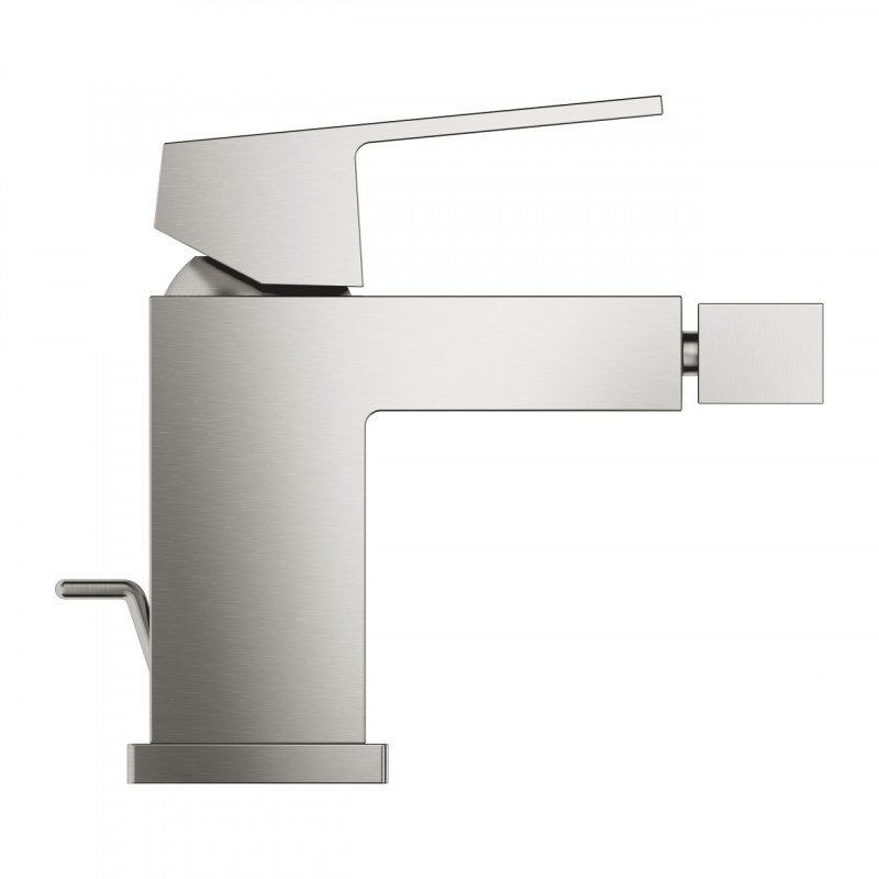 Grohe Eurocube bateria bidetowa z korkiem stal nierdzewna 23138DC0