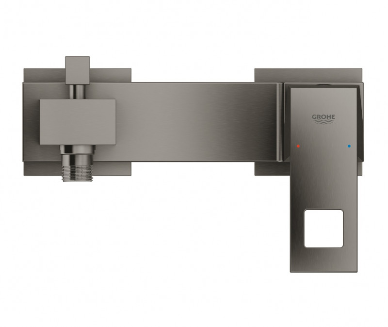 Grohe Eurocube bateria wannowa ścienna grafit szczotkowany Brushed Hard Graphite 23140AL0