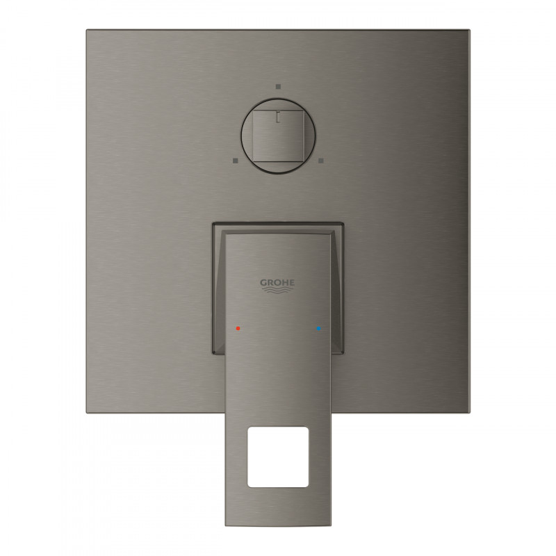 Grohe Eurocube podtynkowa bateria 3-drożna grafit szczotkowany Brushed Hard Graphite 24094AL0
