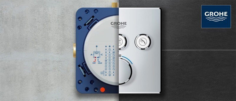 Grohe Grohtherm Smartcontrol podtynkowa bateria termostatyczna 1-drożna złoto szczotkowane brushed cool sunrise 29118GN0