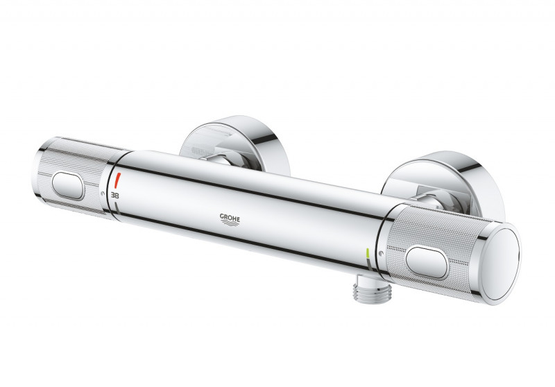 Grohe Grohtherm 1000 Performance bateria prysznicowa termostatyczna ścienna chrom 34776000 / 34827000