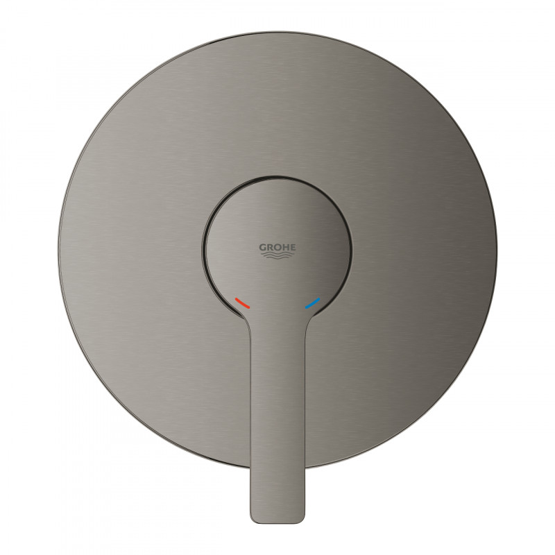 Grohe Lineare bateria prysznicowa podtynkowa grafit szczotkowany Brushed Hard Graphite 24063AL1