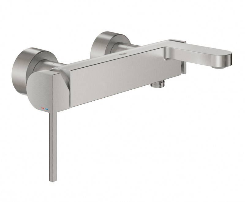 Grohe Plus bateria wannowa natynkowa stal nierdzewna 33553DC3