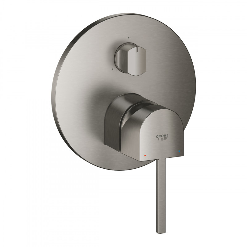 Grohe Plus bateria podtynkowa 3-drożna grafit szczotkowany Brushed Hard Graphite 24093AL3