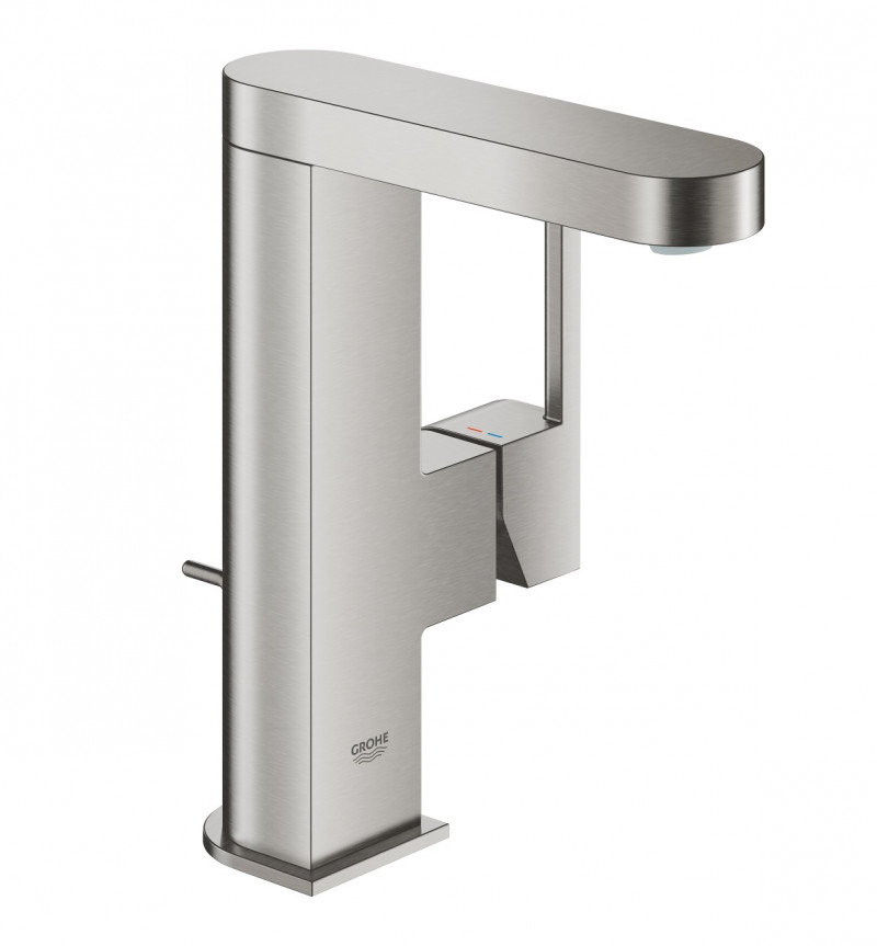 Grohe Plus bateria umywalkowa z korkiem automatycznym stal nierdzewna 23871DC3
