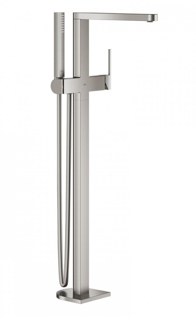 Grohe Plus bateria wannowa wolnostojąca stal nierdzewna 23846DC3