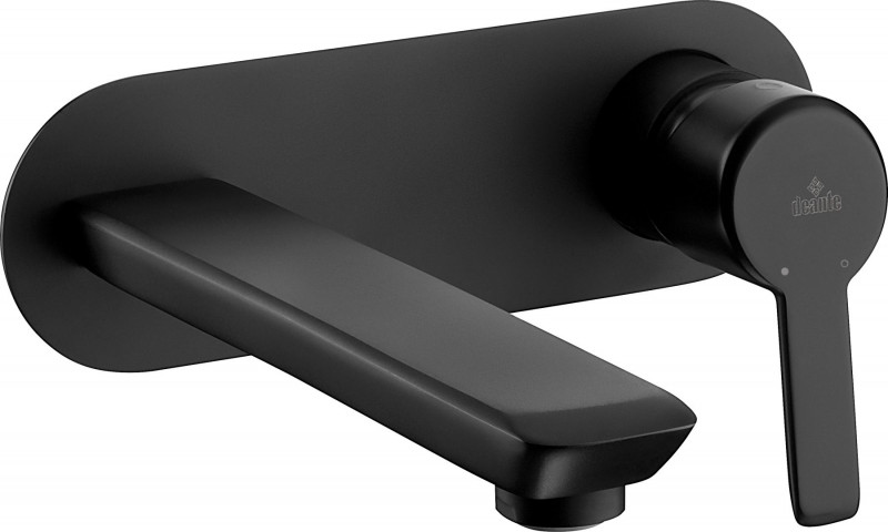 Deante Arnika bateria umywalkowa podtynkowa czarny matowy BQAN54L