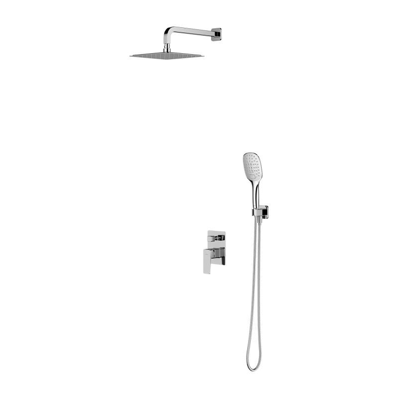 Omnires Parma System zestaw podtynkowy z deszczownicą chrom SYSPM10CR