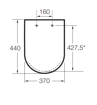 Roca Carmen deska wolnoopadająca Supralit czarny A801B5256B