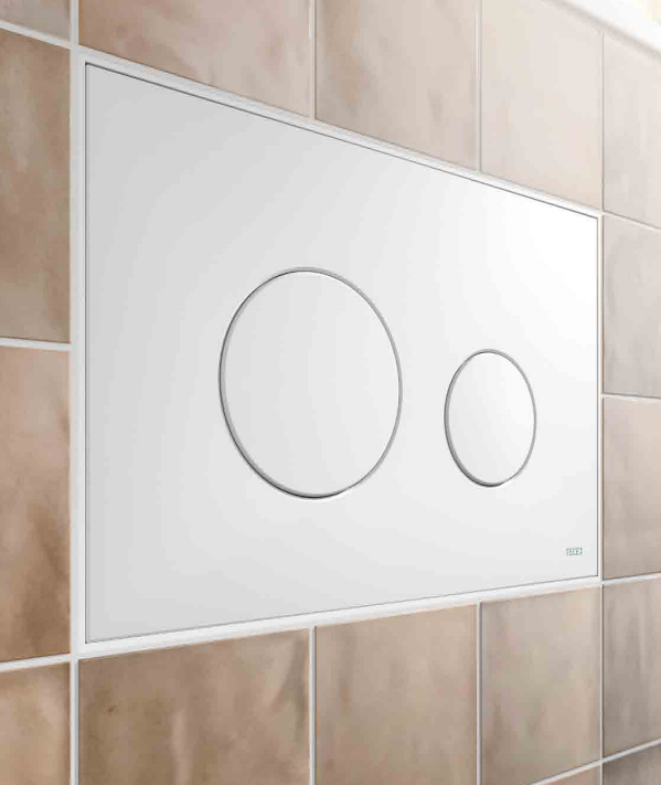 Tece Loop przycisk spłukujący do stelaża WC biały matowy 9240926