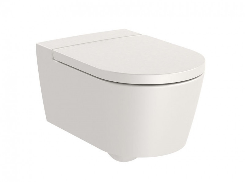 Roca Inspira Round Rimless muszla wisząca 56x37 cm beżowy A346527650