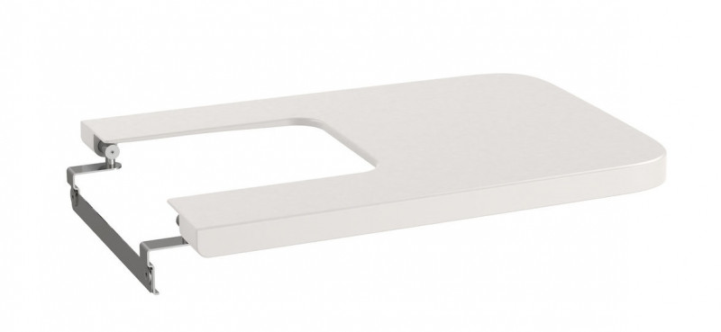 Roca Inspira Square deska pokrywa bidetowa wolnoopadająca Supralit beżowy A80653265B