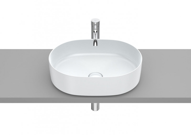 Roca Inspira Round umywalka nablatowa 50x37 perłowy A327520630