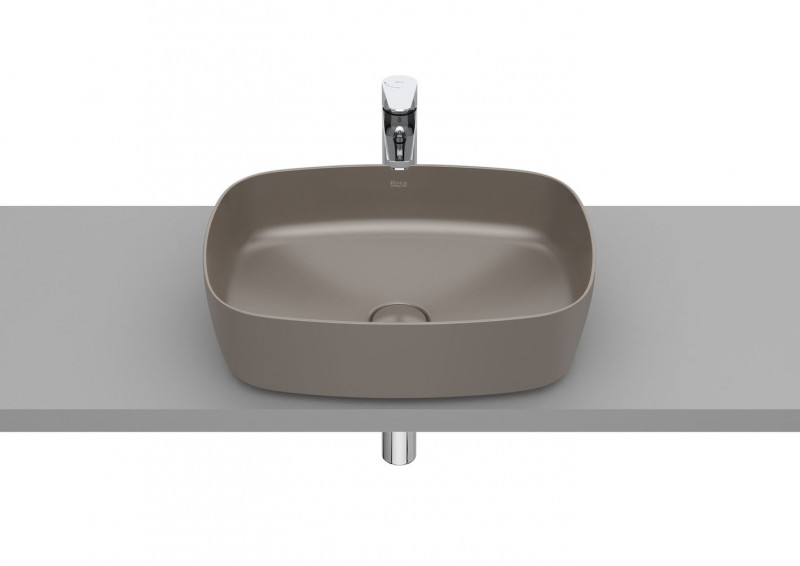 Roca Inspira Soft umywalka nablatowa 50x37 cafe A327500660