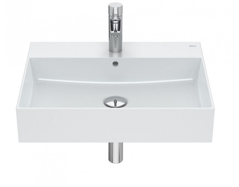 Roca Inspira Square umywalka wisząca 60x49 perłowy A32752C630