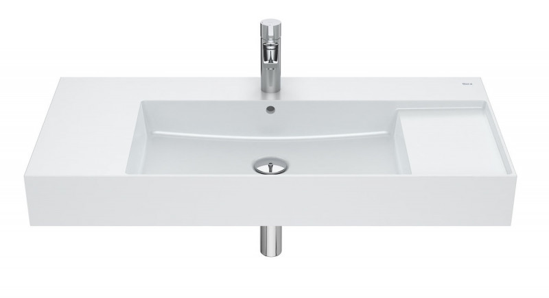 Roca Inspira Square umywalka wisząca 100x49 perłowy A32752A630