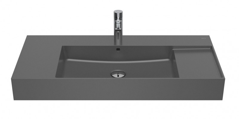 Roca Inspira Square umywalka wisząca 100x49 onyks A32752A640
