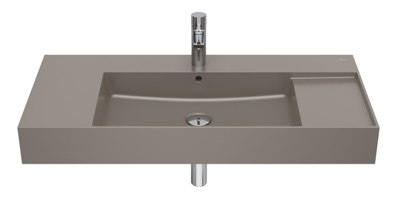 Roca Inspira Square umywalka wisząca 100x49 cafe A32752A660
