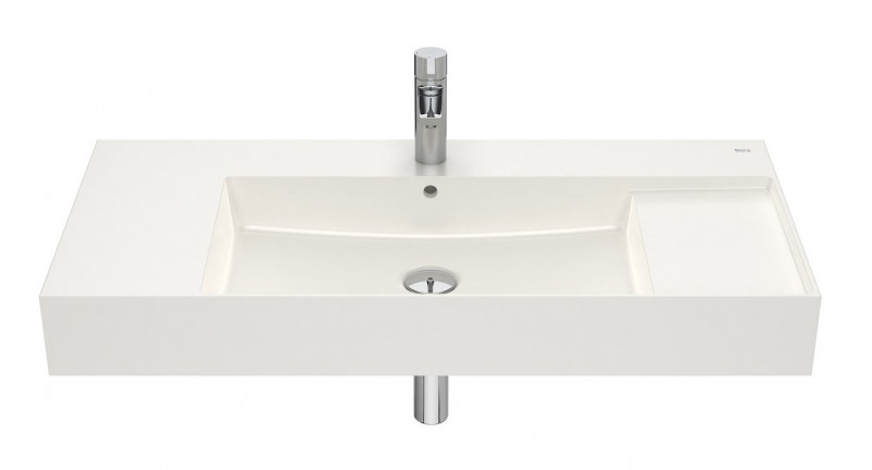 Roca Inspira Square umywalka wisząca 100x49 beżowy A32752A650