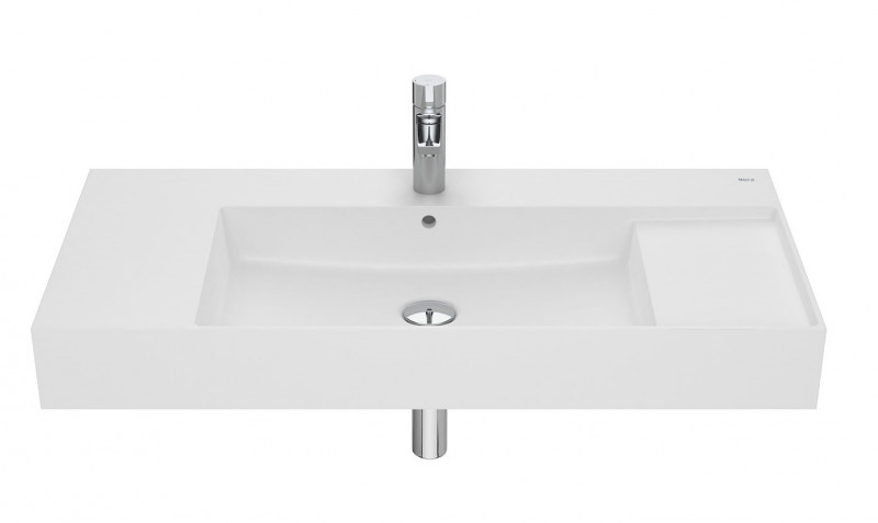 Roca Inspira Square umywalka wisząca 100x49 biały matowy A32752A620