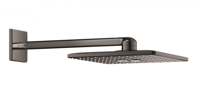 Grohe Rainshower 310 SmartActive Cube deszczownica 31x31 z ramieniem 2 strumienie grafit polerowany hard graphite 26479A00