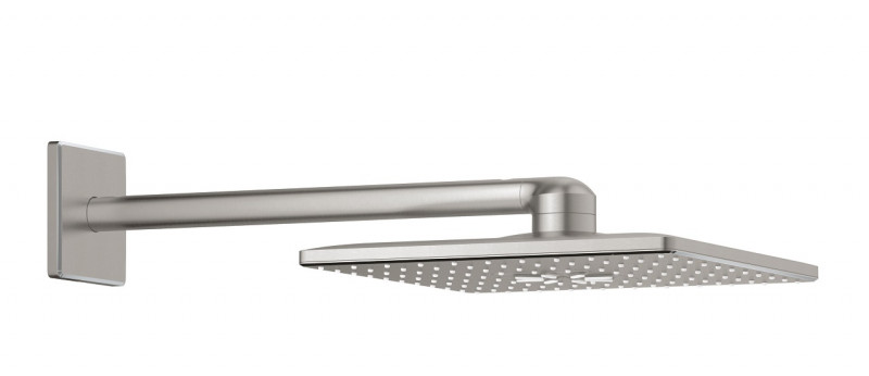 Grohe Rainshower 310 SmartActive Cube deszczownica 31x31 z ramieniem 2 strumienie stal nierdzewna 26479DC0