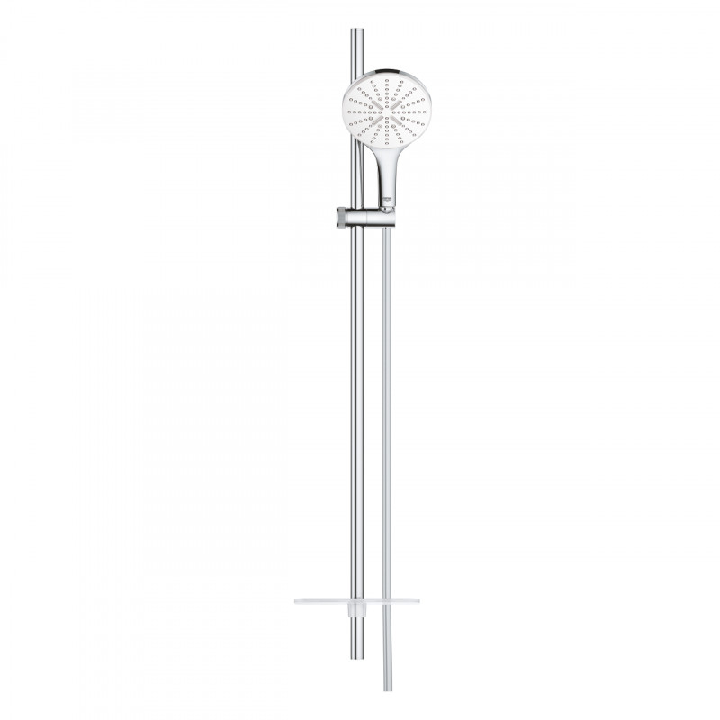 Grohe Rainshower SmartActive 150 zestaw prysznicowy z drążkiem 0,9m moon white 26594LS0