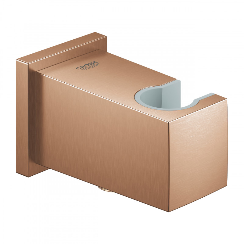 Grohe Euphoria Cube przyłącze kątowe z uchwytem węża złoto szczotkowane brushed warm sunset 26370DL0