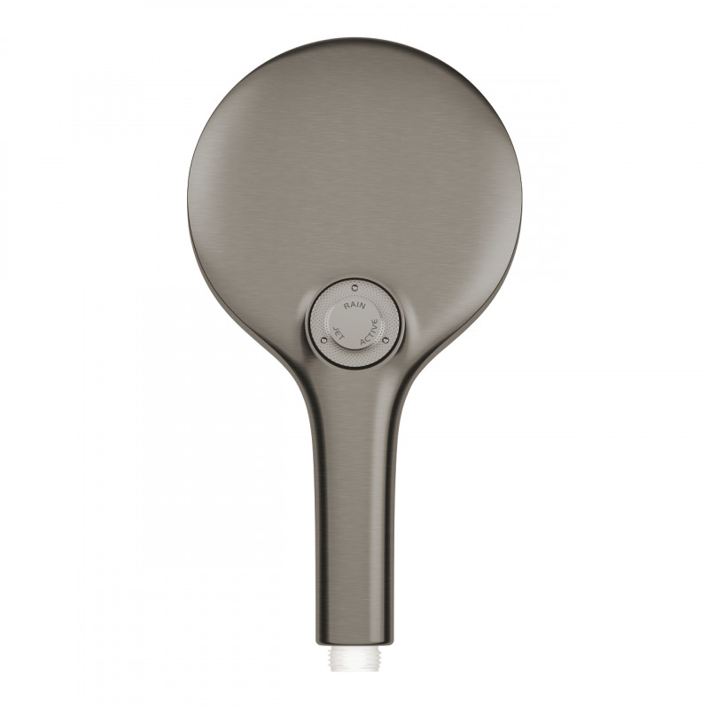 Grohe Rainshower SmartActive 130 słuchawka prysznicowa 3 strumienie grafit szczotkowany brushed hard graphite 26574AL0