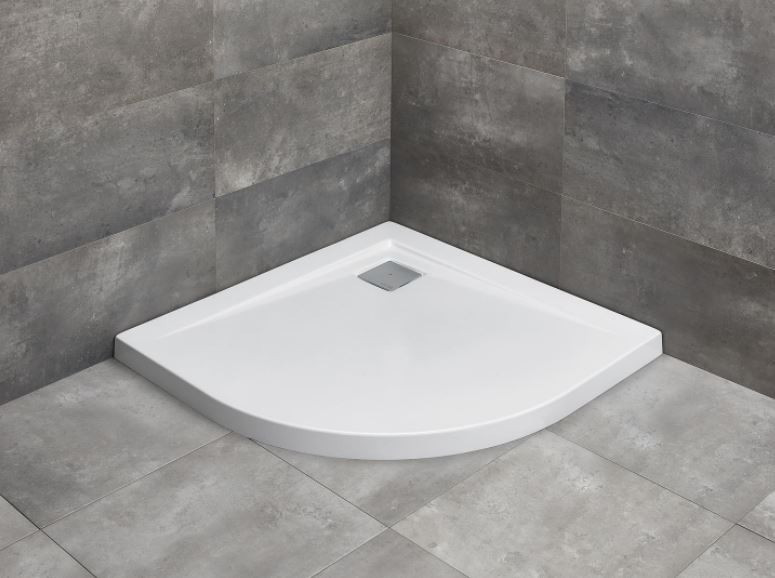 Radaway Argos A brodzik półokrągły płaski 100x100 4AA1010-01 - OUTLET !!!