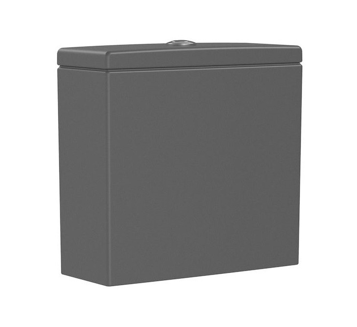 Roca Inspira Round zbiornik do kompaktu spłuczka z armaturą onyks A341520640