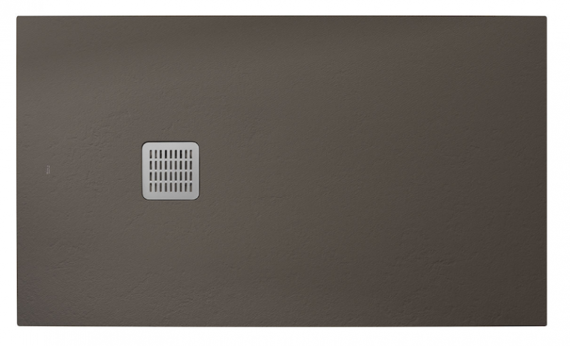 Roca Terran brodzik prostokątny 100x80 z syfonem konglomerat stonex onyks AP1013E832001640