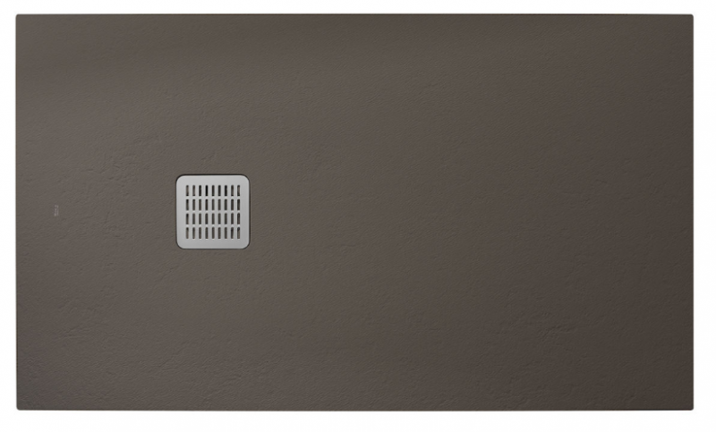 Roca Terran brodzik prostokątny 140x80 z syfonem konglomerat stonex cafe AP10157832001660