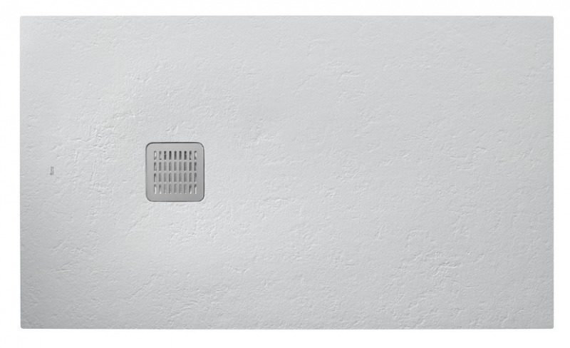 Roca Terran brodzik prostokątny 140x70 z syfonem konglomerat stonex perłowy AP1015782BC01630