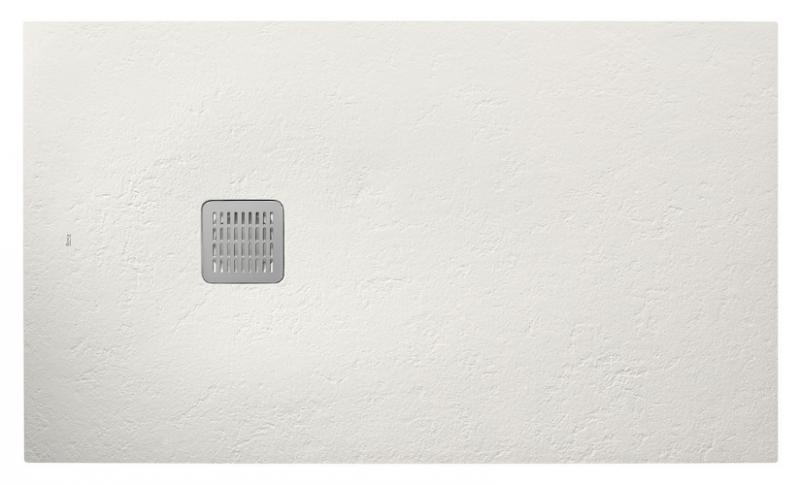 Roca Terran brodzik prostokątny 120x100 z syfonem konglomerat stonex beżowy AP1014B03E801650