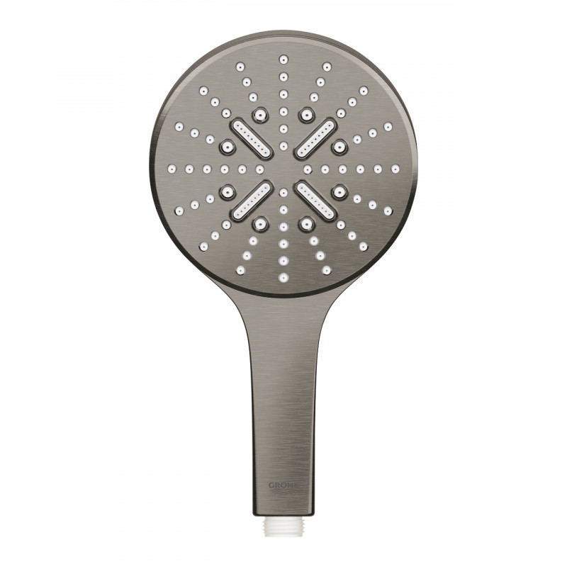 Grohe Rainshower SmartActive 130 słuchawka prysznicowa 3 strumienie grafit szczotkowany brushed hard graphite 26574AL0