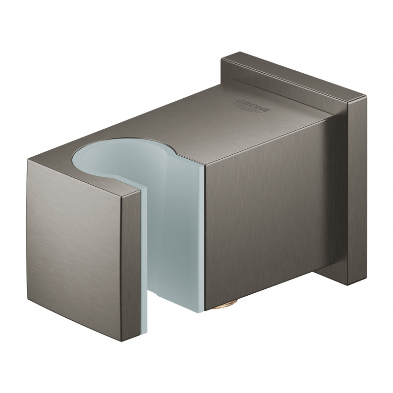 Grohe Euphoria Cube przyłącze kątowe z uchwytem węża grafit szczotkowany brushed hard graphite 26370AL0