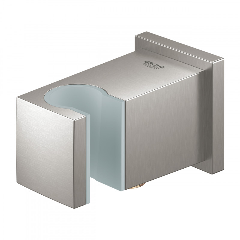 Grohe Euphoria Cube przyłącze kątowe z uchwytem węża stal nierdzewna 26370DC0
