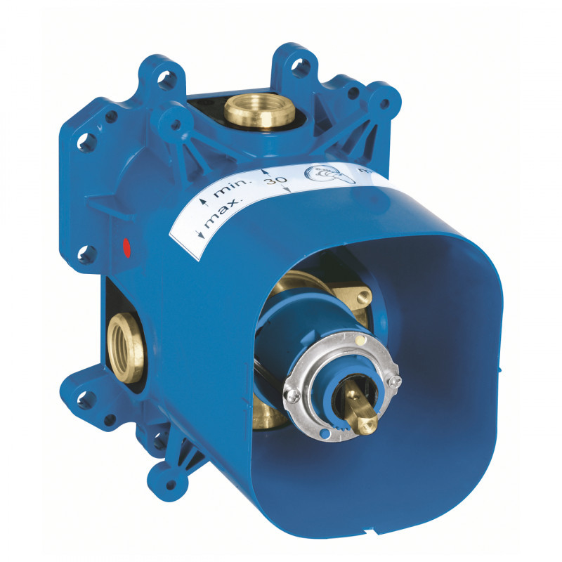 Grohe Essence kompletny zestaw bateria prysznicowa podtynkowa + element podtynkowy grafit polerowany 19286A01 + 35501000