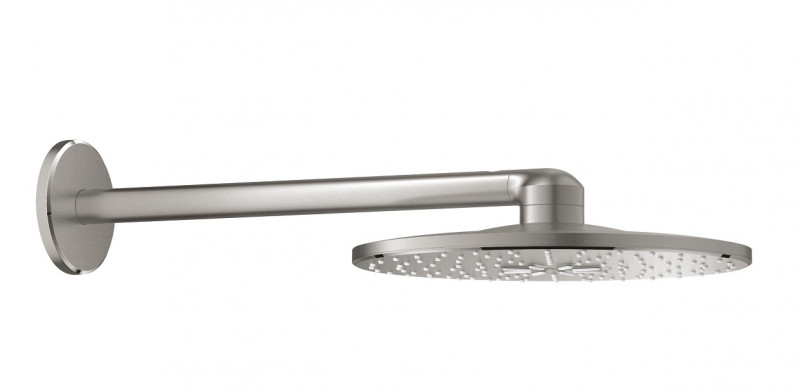 Grohe Rainshower 310 SmartActive deszczownica głowica prysznicowa 31x31 z ramieniem ściennym stal nierdzewna 26475DC0
