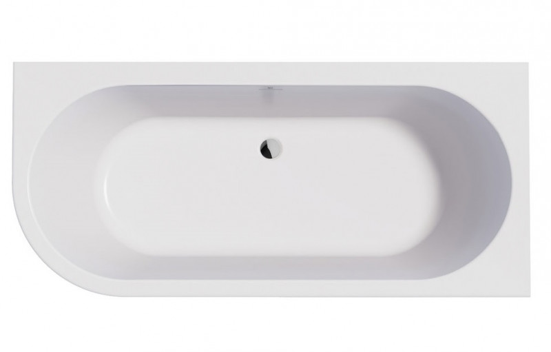 Roca Eternity wanna wolnostojąca przyścienna prawa 165x75 akryl biały A248592000