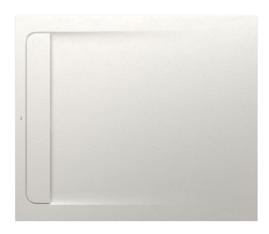 Roca Aquos brodzik prostokątny 100x80 ze zintegrowanym odpływem liniowym Stonex  beżowy AP6013E832001650