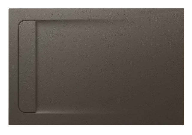 Roca Aquos brodzik prostokątny 120x90 ze zintegrowanym odpływem liniowym Stonex cafe AP6014B038401660