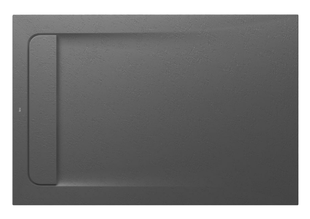 Roca Aquos brodzik prostokątny 120x90 ze zintegrowanym odpływem liniowym Stonex onyks AP6014B038401640