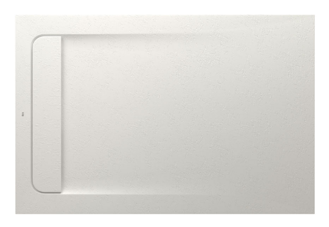 Roca Aquos brodzik prostokątny 120x90 ze zintegrowanym odpływem liniowym Stonex beżowy AP6014B038401650