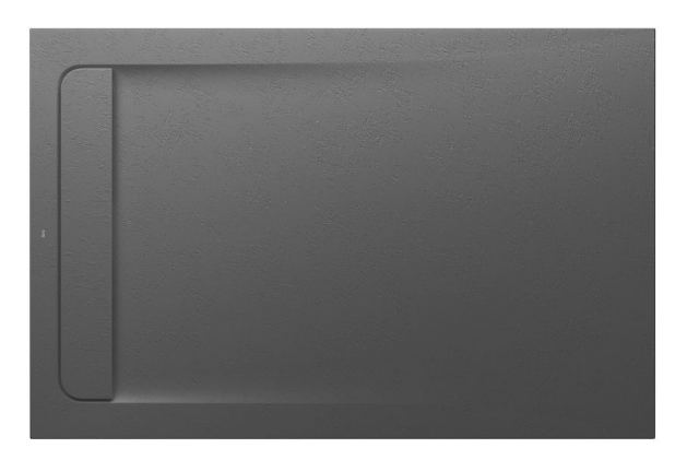 Roca Aquos brodzik prostokątny 140x90 ze zintegrowanym odpływem liniowym Stonex onyks AP60157838401640
